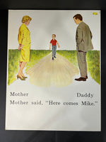 Lot of 5 Vintage Educational School Poster Marie Mike and Jeff