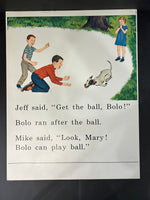 Lot of 7 Vintage Educational School Poster Marie Mike and Jeff