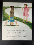 Lot of 12 Vintage Educational School Poster Marie Mike and Jeff