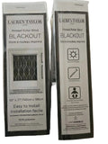 Blackout Printed Roller Blind - Black 55''x77'' - Lauren Taylor