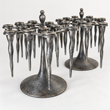 2 x Medieval Stalactite Candelabra – 19 Candles - RARE MODEL