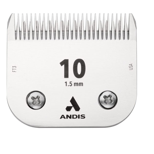 Andis CeramicEdge Carbon-Infused Steel Pet Clipper Blade, Size-10, 1/16-Inch Cut Length (64315)-The Liquidation Club