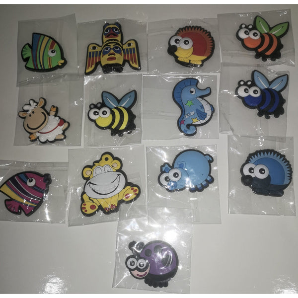 Lot of 13 Funny Animals Fridge Magnets Collectible
