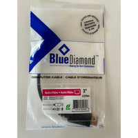 BlueDiamond Displayport M to HDMI F Adapter Cable-The Liquidation Club