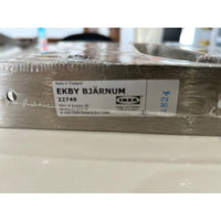 2 Pairs (4) IKEA Ekby Bjarnum 7-1/2" Aluminum Shelf Brackets 901.361.36-The Liquidation Club