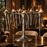 2 x Medieval Stalactite Candelabra – 19 Candles - RARE MODEL