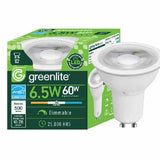 4x Greenlite Dimmable LED Bulb MR16 - 120V - 6.5W - GU10 - 3000K