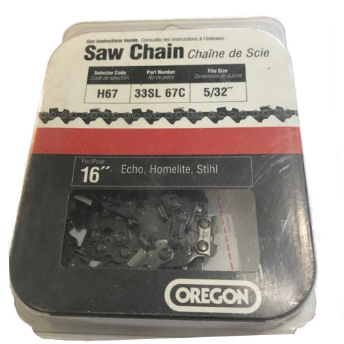 Oregon H67 Saw Chain for Echo, Homelite and Stihl 16''-The Liquidation Club