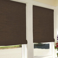 Faux Bamboo Roll Up Blinds - Brown - Studio 707-The Liquidation Club