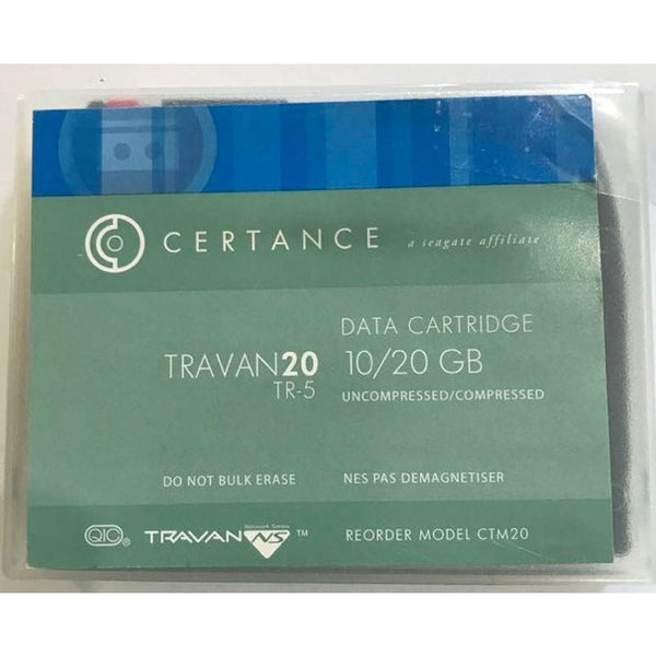 Certance CTM20 10/20Gb Data Tape - Travan 20 TR-5