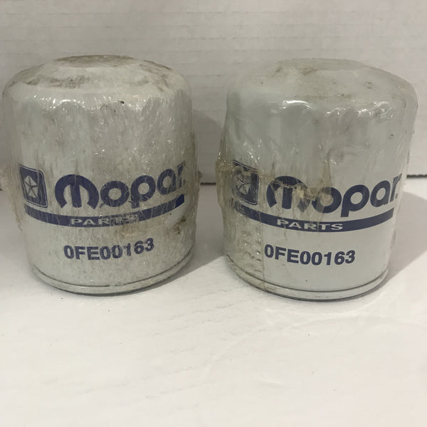 2 x MOPAR Oil Filter Part 0FE00163 /CARQUEST 85042