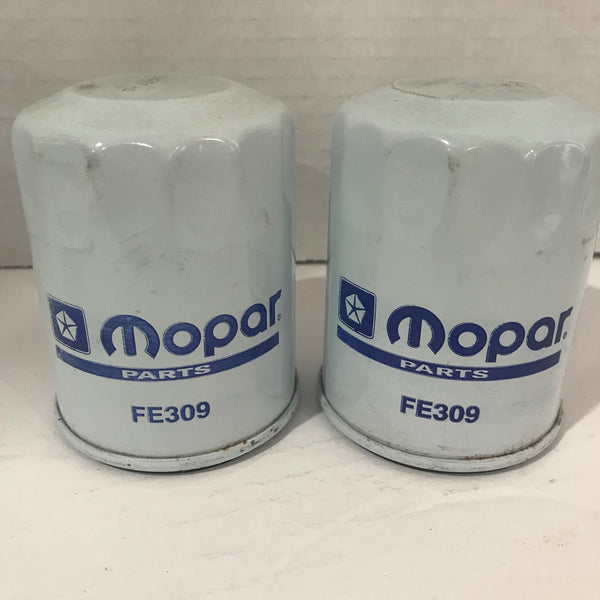 2 x MOPAR Oil Filter Part FE309