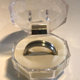 Unisex Lumani Ring Stainless Steel - Wedding Ring Band-6.75