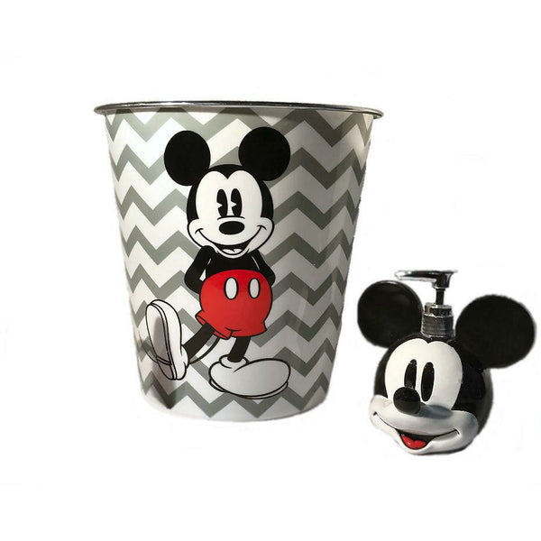 Michey Mouse Disney 2pc Bath set,black-Collectible-The Liquidation Club