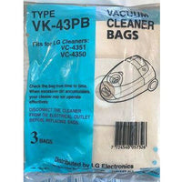 6 x Vacuum Cleaner Bags for LG VC-4351/VC-4350