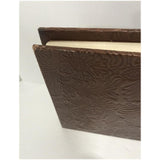Leather Signature book / Album photo Vintage