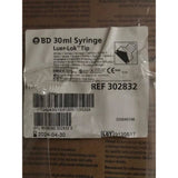 56x BD 30ml Syringe Luer-lok Tip 302832 No Needle