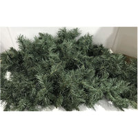 3x Christmas natural look fir garland branch