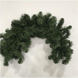 Christmas natural look fir half wreath branch-The Liquidation Club