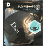 Fashion Black Mask - with logo