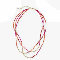 Beaded Bliss Layered Necklace-The Liquidation Club