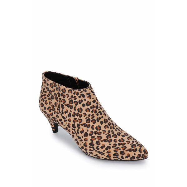 Kenneth Cole Reaction Kick Shootie Ankle Boots -Leopard (Natural)-The Liquidation Club