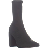 Kennth Cole Alora Stretch High Ankle Boots- Black