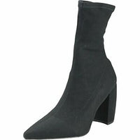 Kenneth Cole Alora Stretch High Ankle Boots- Black-The Liquidation Club