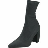 Kennth Cole Alora Stretch High Ankle Boots- Black