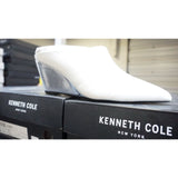 Kenneth Cole Women's Ellis Mule Shoes, White-The Liquidation Club
