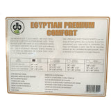 2000 Egyptian Comfort Deep Pocket Bed Sheet Set – Twin / Grey