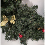 30" large Deluxe Windsor Pine Artificial Christmas Wreath Unlit