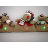 Light Reindeer Christmas Door/Window Draftstopper