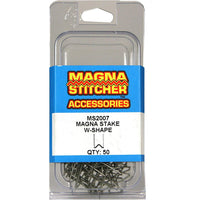 Motor Guard MS2007 W-Shape Magna-Stakes 50-Pack