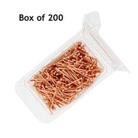 200 pieces Copper Coated Steel Draw Pins-The Liquidation Club