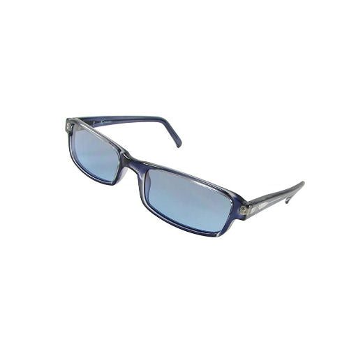 Calvin Klein cK 4031/S 162 Sunglasses, Sea Blue Frame/ Blue Gradient Lenses/ Silver Flash