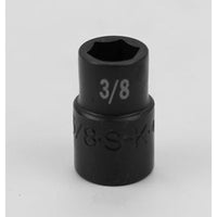 SK Hand Tools 45612 | 3/8" Drive 6 Point Standard Impact Socket 3/8"