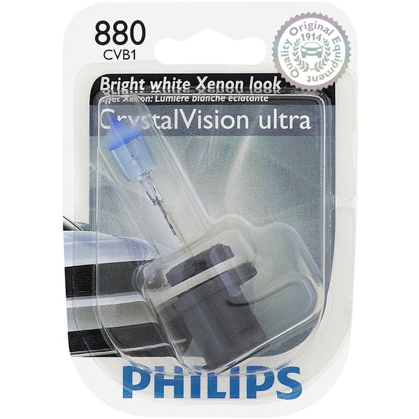 Philips 880 CrystalVision ultra Bright White Fog Bulb, 1 Pack-The Liquidation Club