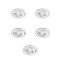 5 x Bazz 500-140 Complete Recessed Swivel Fixture-The Liquidation Club