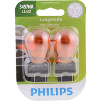 Philips 3457NA LLB2 LongerLife Miniature Bulbs (Pair) ‎Turn Signal Light