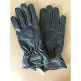 Angora Motocycle Leather Motorcycle Gloves- Men Small - The Liquidation Club